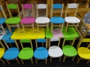 barevná židlička